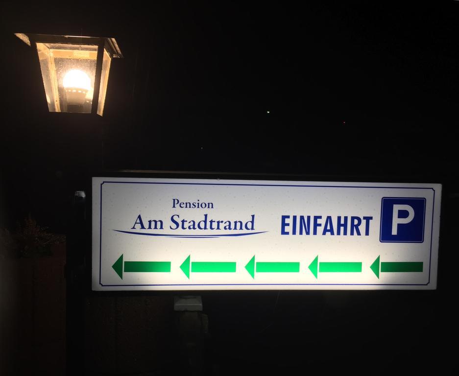 Pension Am Stadtrand Zerbst Exterior foto