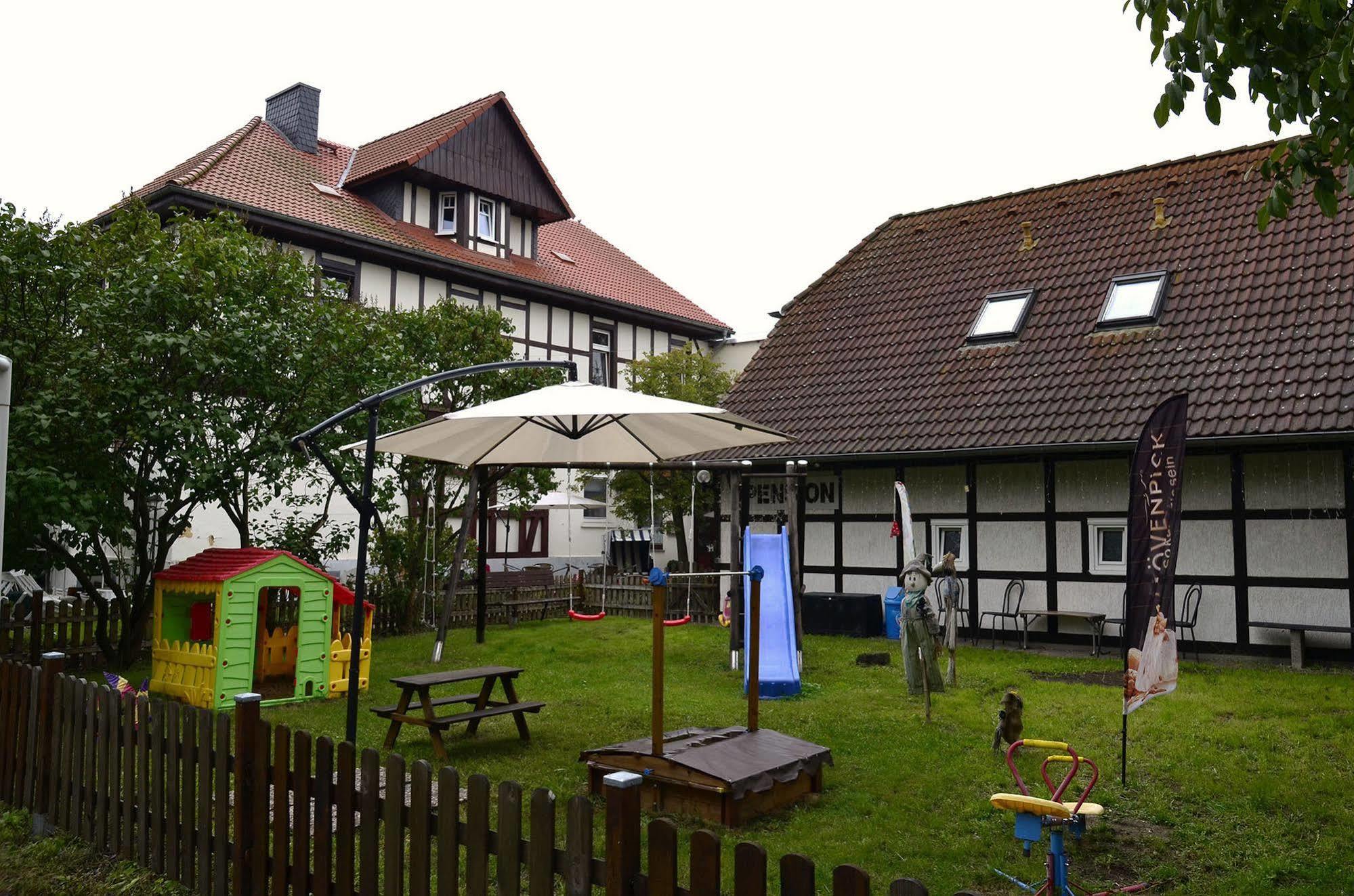 Pension Am Stadtrand Zerbst Exterior foto